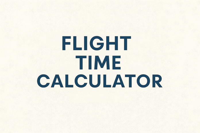 flight time calculator