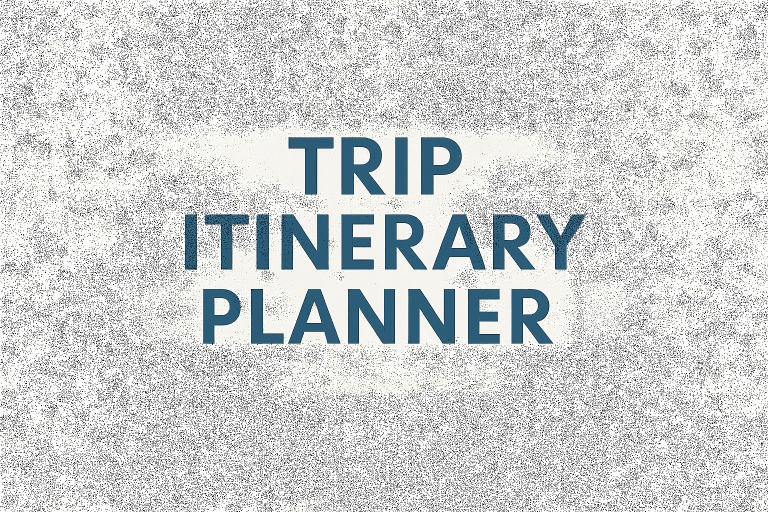 Simple Calendar For Traveling