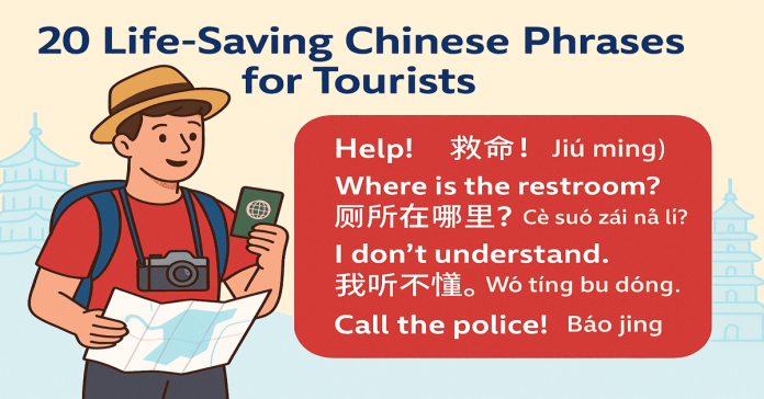 Life-Saving Chinese Phrases for Tourists in China