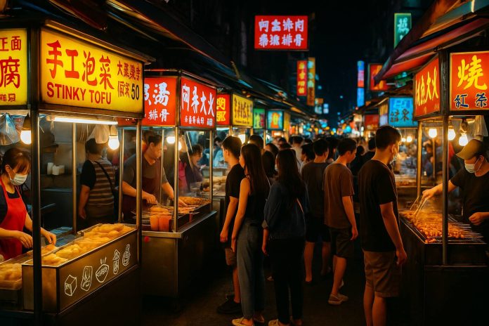 Night Markets in Taipei
