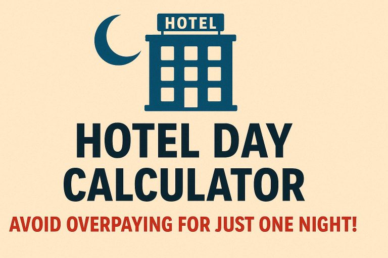 Hotel Day Calculator